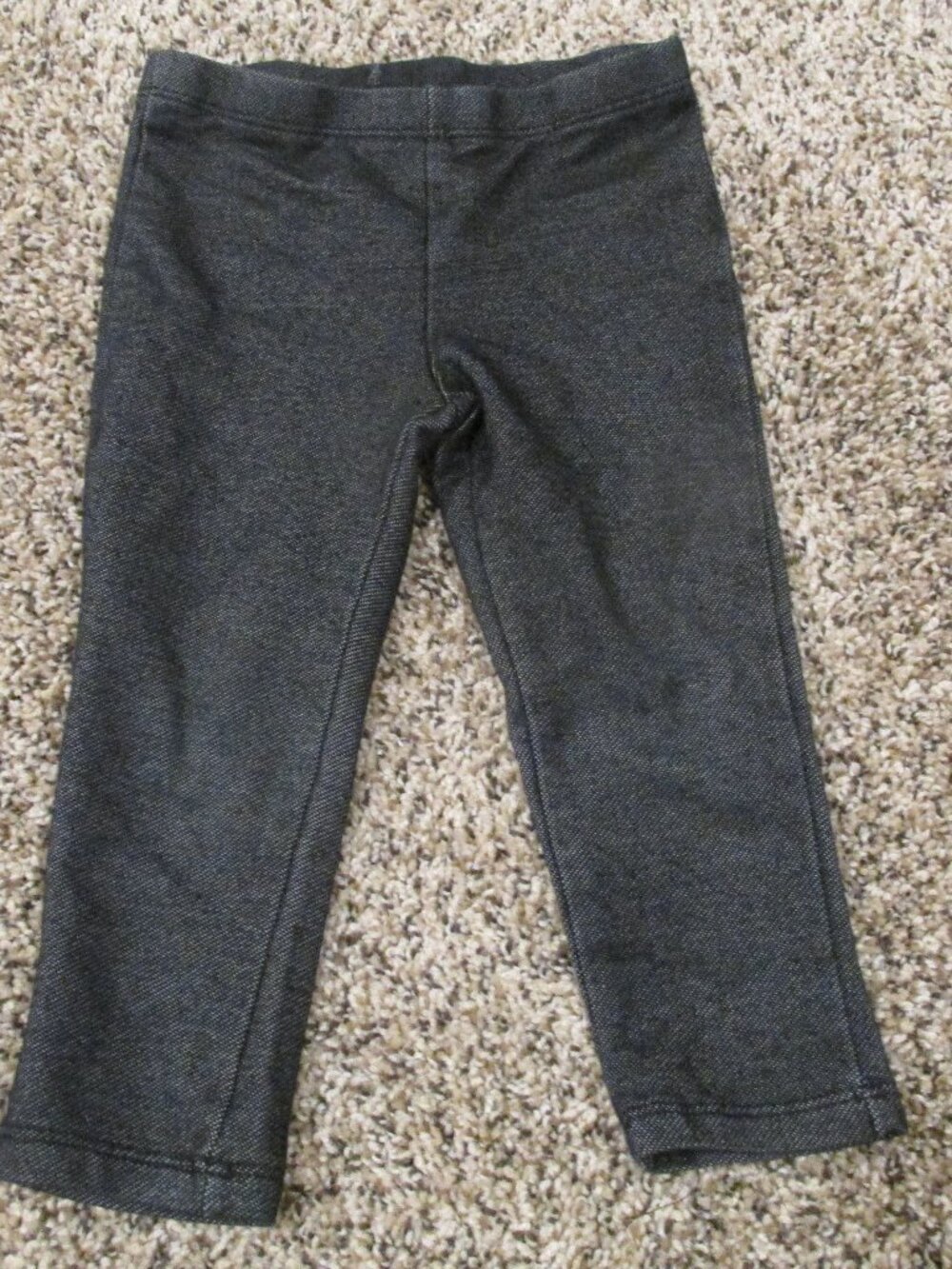 Kids Headquarters Pull On Pants‎ Toddler Girls 2T Black Elastic Casual Joggers